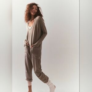 Free People Movement Hot Shot Long Sleeve Onesie L